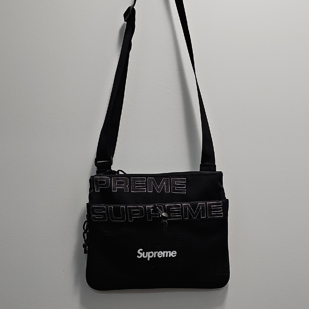 Supreme Black Crossbody Bag